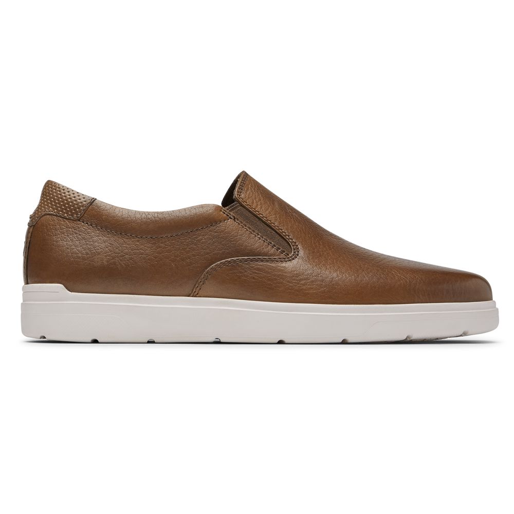 Sapatilhas Homem Rockport Total Motion Lite Slip-On Marrom,Portugal ETLRX-0735